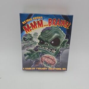 Twilight Creations Boardgame Reiner Knizia's MMM...Brains! Zombies Dice Game